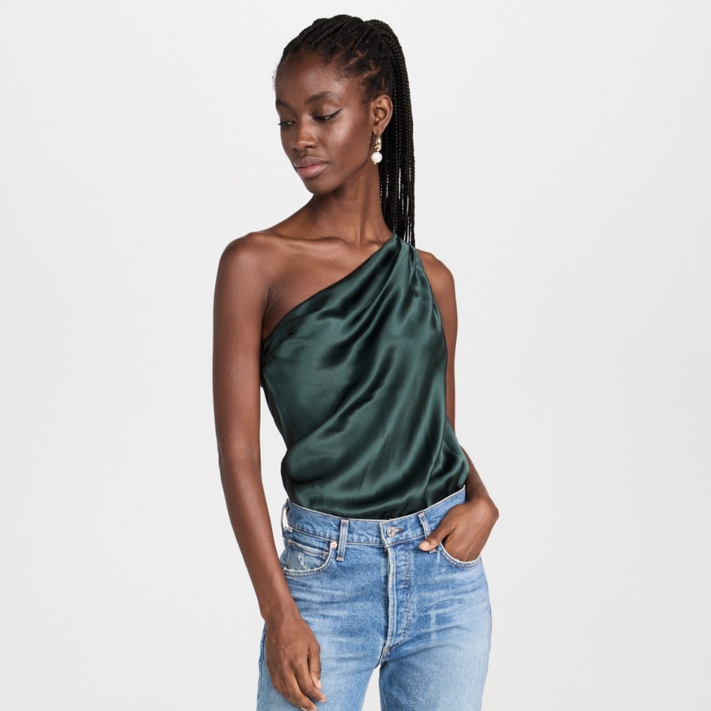 Cami NYC Darby Bodysuit - color hunter - size XS